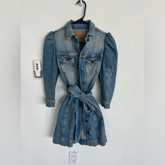 Retrofete Blue Denim Dress - Picture 3 of 8